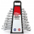 Hyper Tough 18-Piece Combination Wrench Set, Metric & SAE