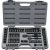 STANLEY 92-824 69-Piece Socket Mechanics Tool Set, Black Chrome
